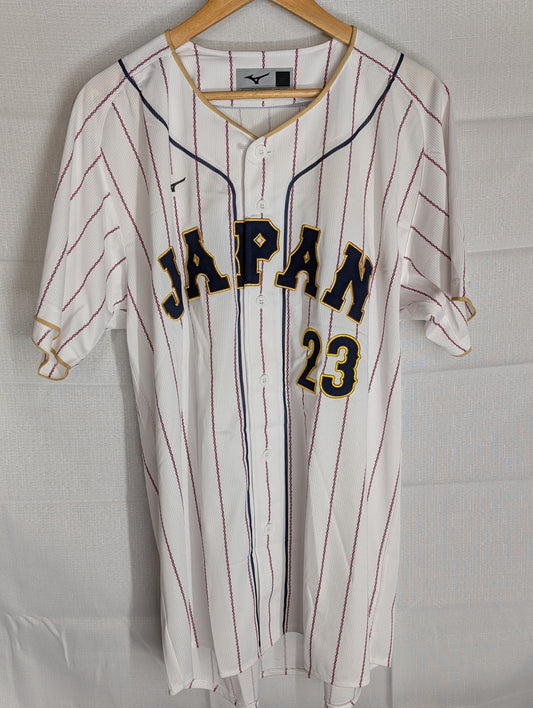 WBC Mizuno Samurai Japan "Nootbaar #23" White Home XL Jersey