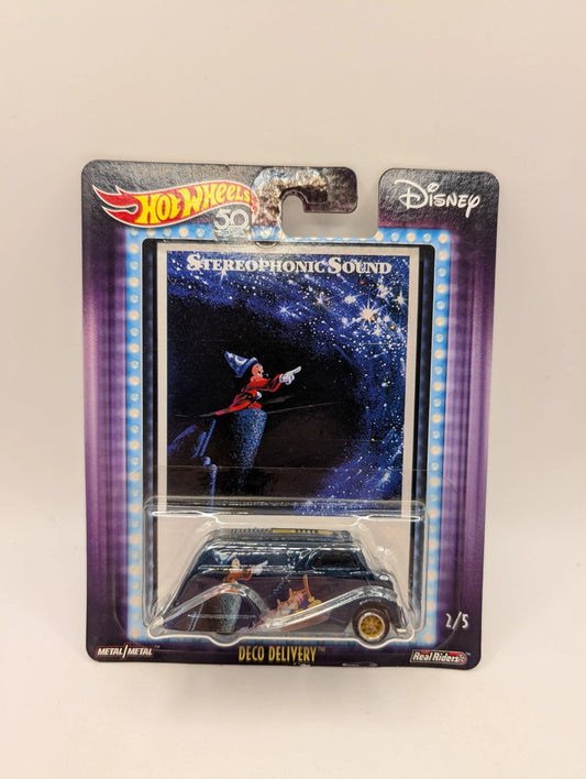 Hot Wheels 2018 Pop Culture Disney Classic Deco Delivery Stereophonic Sound 1/64 FRENLY BRICKS - Open 7 Days