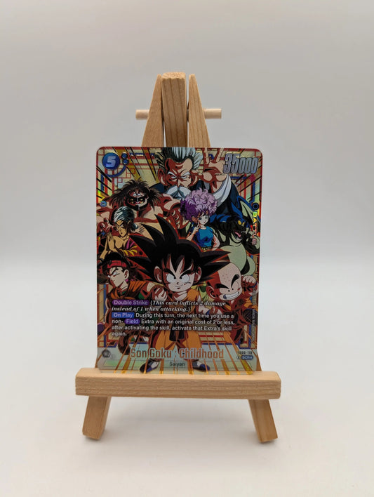 Son Goku : Childhood FB06-119 SCR* Alt Art DBS Fusion World Rivals Clash FRENLY BRICKS - Open 7 Days