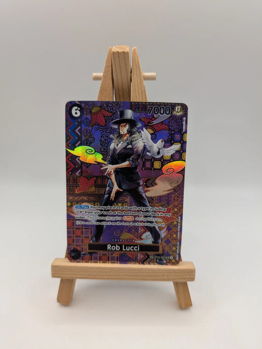 One Piece Card Game CCG TCG Rob Lucci OP03-092 SP Special Alt Art ENG FRENLY BRICKS - Open 7 Days