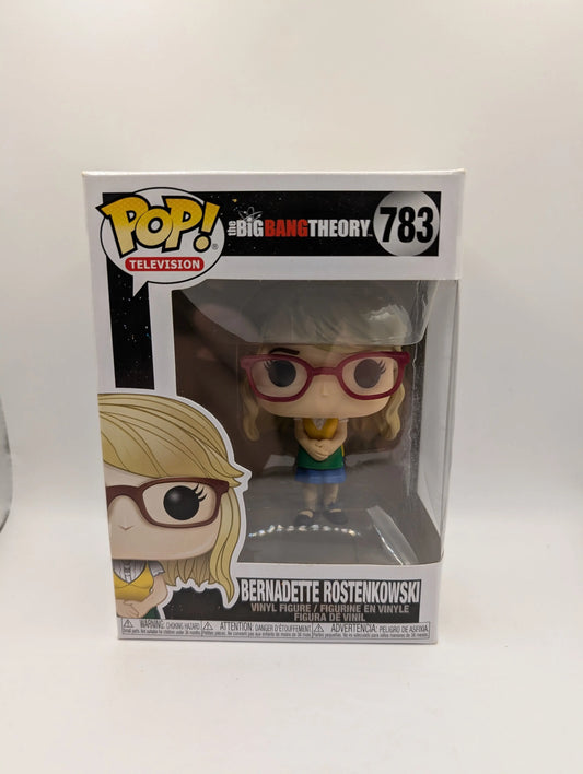 Funko Pop! The Big Bang Theory: Bernadette Rostenkowski #783 Vaulted FRENLY BRICKS - Open 7 Days