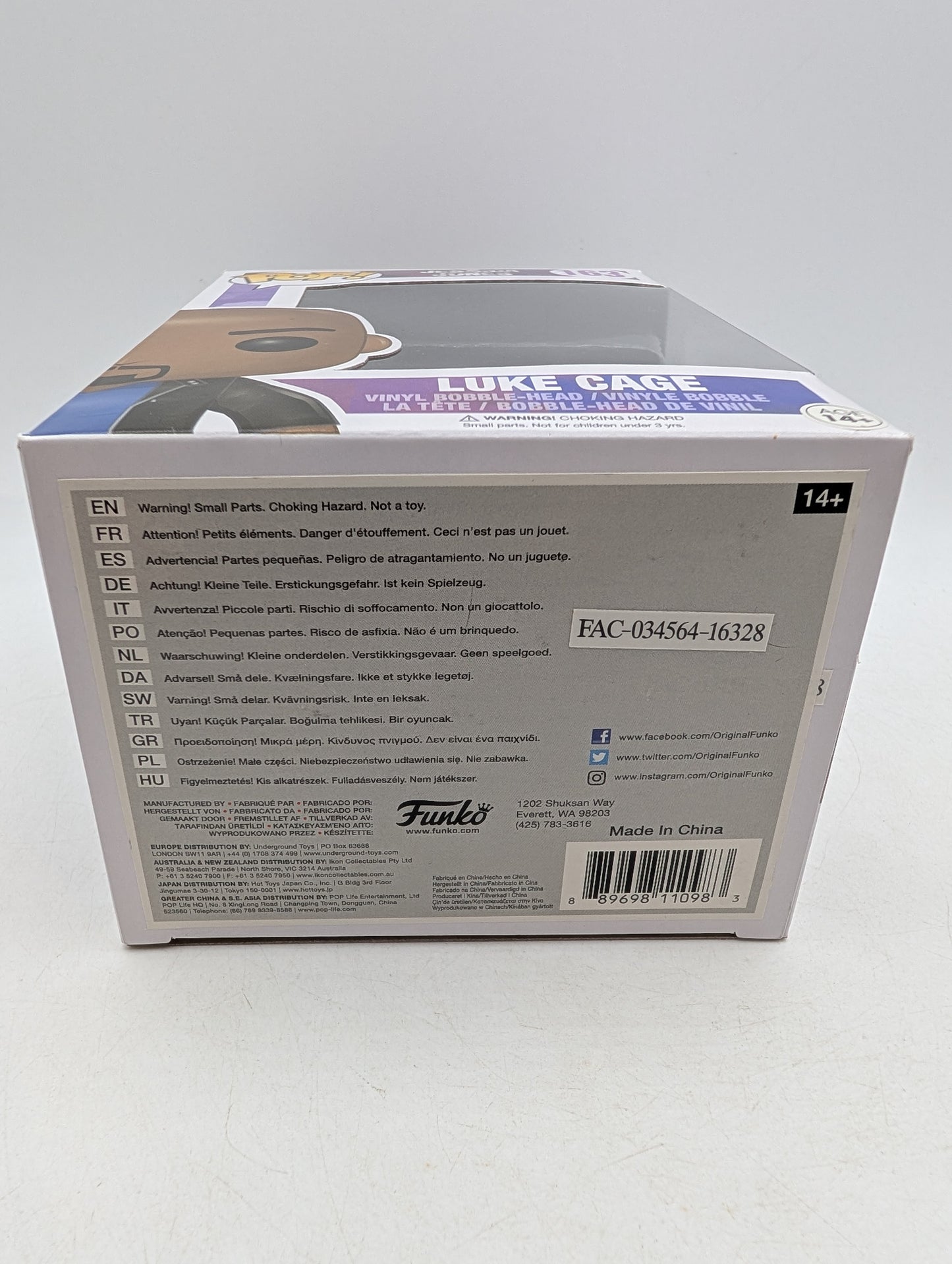 Funko POP! Marvel Netflix Jessica Jones Luke Cage #163