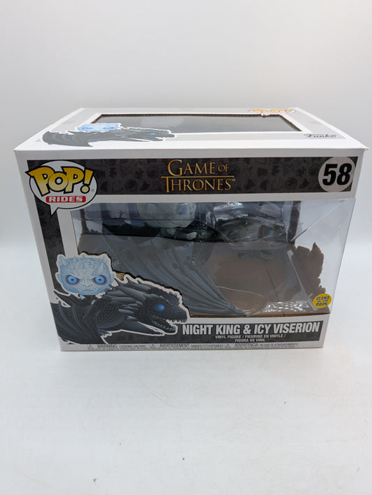 Funko POP! RIDES Game of Thrones Night King & Icy Viserion #58