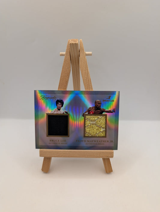 #26 2024 Keepsake Bruce Lee Floyd Mayweather Jr #254 Dual Relic FRENLY BRICKS - Open 7 Days