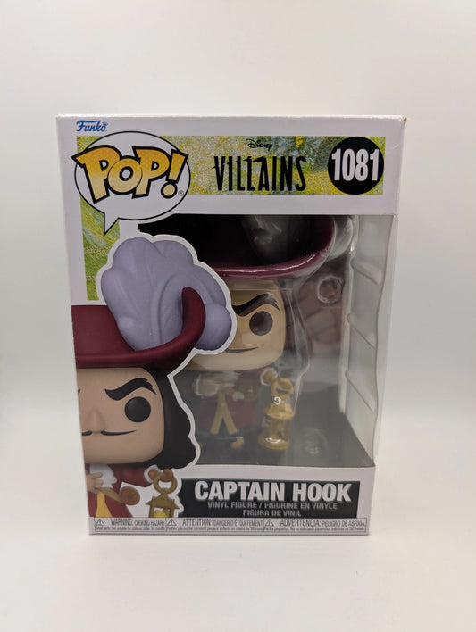 Captain Hook Disney Villains #1081 Disney Funko Pop Vinyl FRENLY BRICKS - Open 7 Days