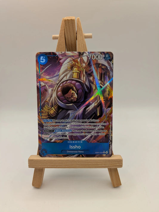 Issho R (Alt Art) EB04-022 THE AZURE SEA'S SEVEN English OP14 One Piece FRENLY BRICKS - Open 7 Days