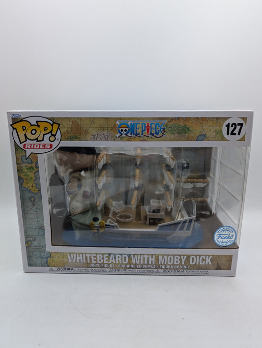 Funko POP! RIDES One Piece Whitebeard With Moby Dick #127 Special Edition