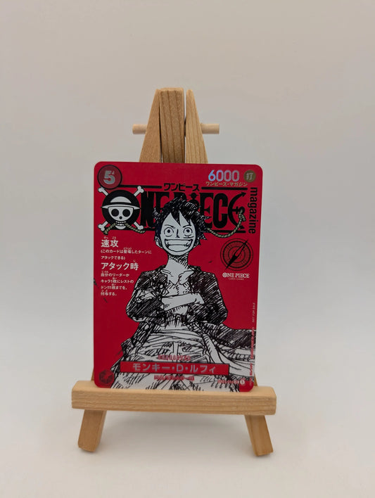 Monkey D. Luffy SR ST21-014 ONE PIECE Magazine Vol.20 Japanese Promo Card NM FRENLY BRICKS - Open 7 Days