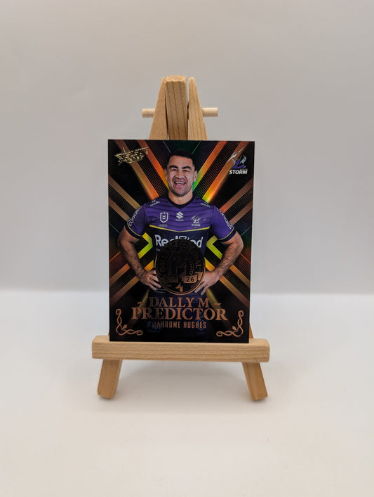 2026 NRL Select League Heroes Dally M Gold Predictor Jahrome Hughes Storm #091 FRENLY BRICKS - Open 7 Days