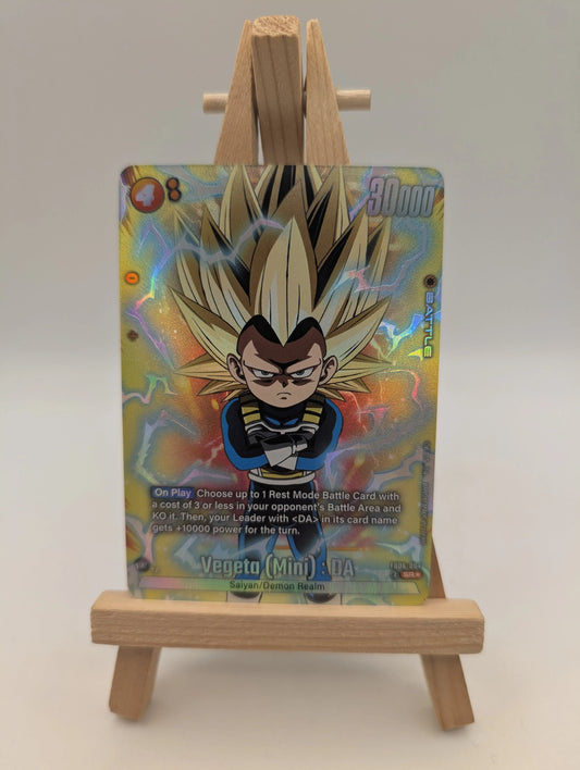 DBS Fusion World Vegeta Mini : DA FB06-084 SR Alt Art FRENLY BRICKS - Open 7 Days