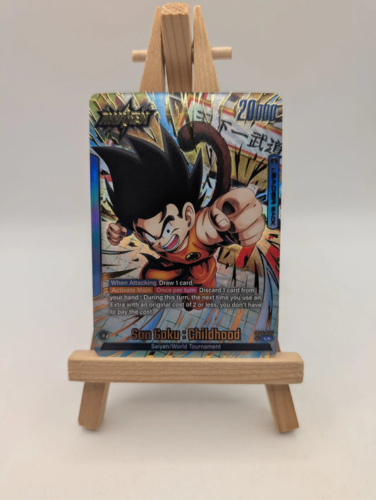 Son Goku Childhood FB06-025 | Rivals Clash Leader Alt Art NM Fusion World FRENLY BRICKS - Open 7 Days