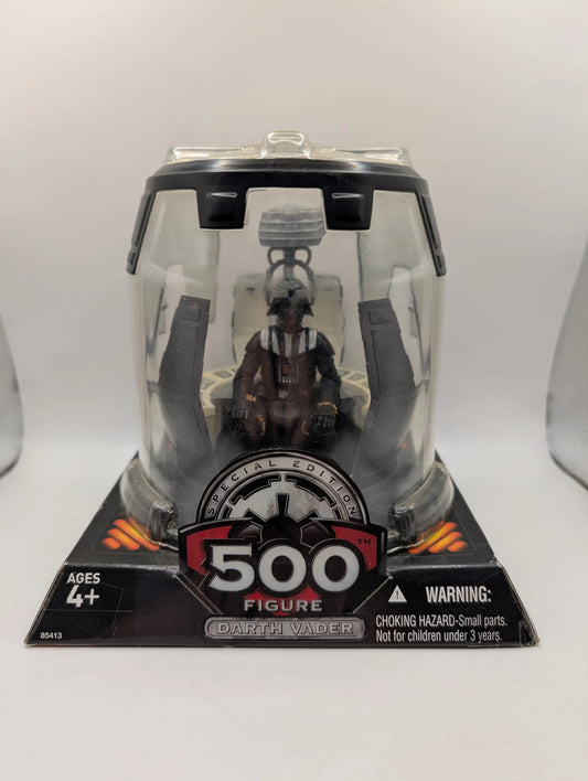 2005 STAR WARS DARTH VADER SPECIAL EDITION '500' FIGURE CHAMBER HASBRO FRENLY BRICKS - Open 7 Days