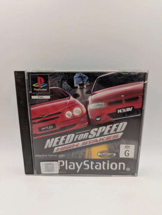 Need For Speed High Stakes PS1 Complete With Manual PlayStation 1 PAL FRENLY BRICKS - Open 7 Days