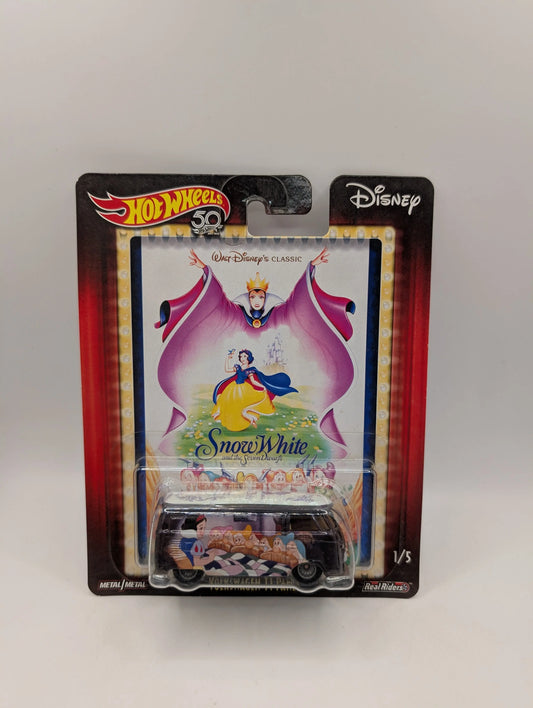 HOT WHEELS POP CULTURE SNOW WHITE VOLKSWAGEN T1 PANEL BUS 1/5 FRENLY BRICKS - Open 7 Days
