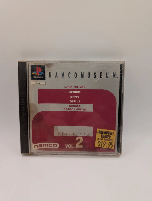 PS1/PLAYSTATION 1 Game - Namco Museum Vol. 1 (Pal) FRENLY BRICKS - Open 7 Days