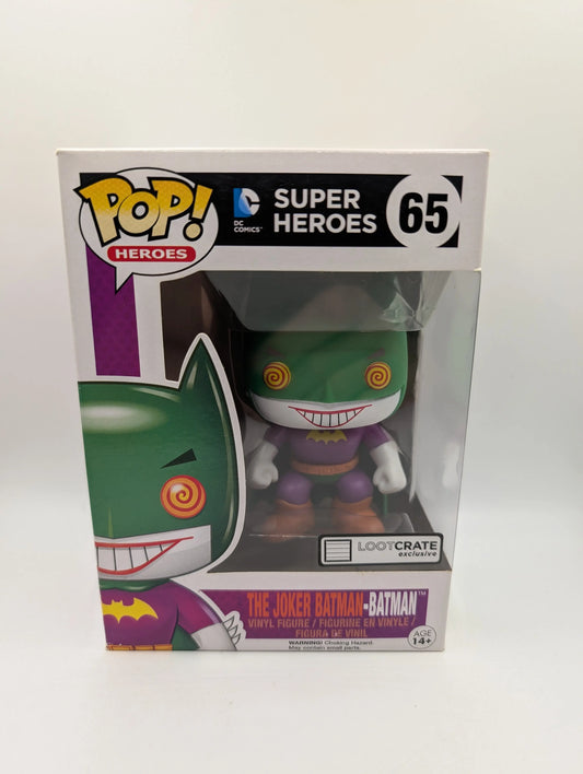 Funko Pop! DC Super Heroes - The Joker Batman-Batman #65 LootCrate Sticker FRENLY BRICKS - Open 7 Days