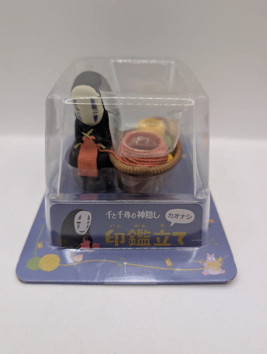 NEW Studio Ghibli Works IKT-05B Spirited Away Seal Holder Kaonashi FRENLY BRICKS - Open 7 Days