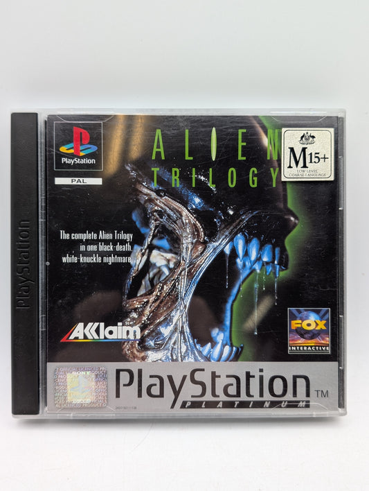 Alien Trilogy for Sony PlayStation One with Manual Tested
