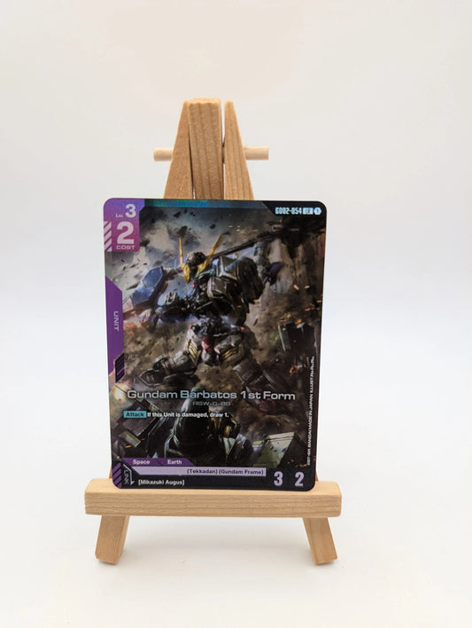 Bandai Gundam Barbatos 1st Form G002-054 Unit Gundam War TCG 3/2 FRENLY BRICKS - Open 7 Days