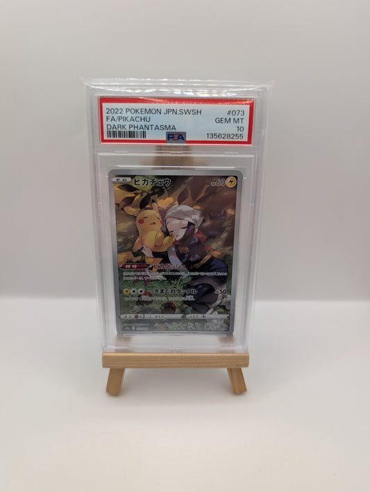 PSA 10 Pikachu 073/071 CHR Dark Phantasma Pokemon Japanese FRENLY BRICKS - Open 7 Days