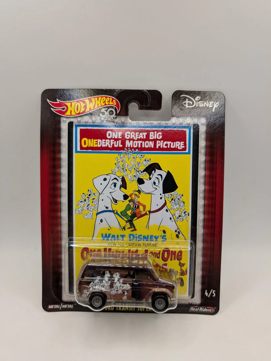 Hot Wheels Disney 101 Dalmatians Ford Transit Supervan FRENLY BRICKS - Open 7 Days