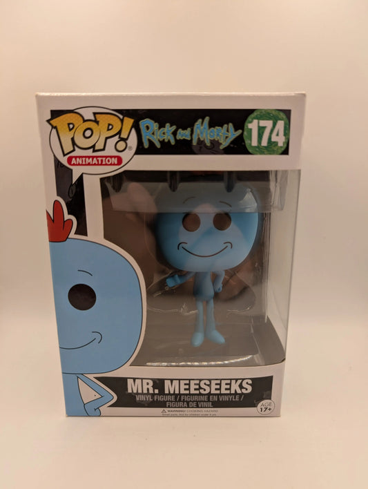 MR. MEESEEKS Funko Pop Vinyl Figure #174 Rick and Morty FRENLY BRICKS - Open 7 Days