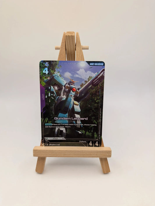 Gundam Leopard GD02-060 U+ Alt Art Gundam Card Game RARE English FRENLY BRICKS - Open 7 Days