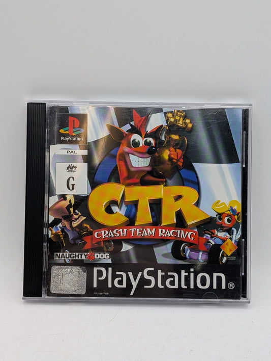 CTR Crash Team Racing PS1 Complete with Manual Tested