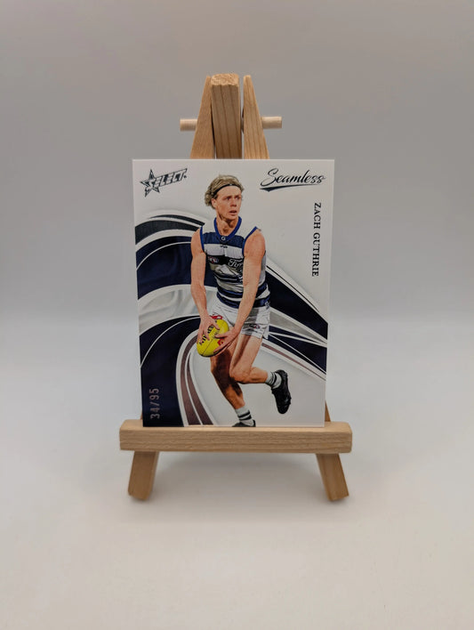 2025 AFL Select Seamless Base Zach Guthrie /95 Geelong Cats FRENLY BRICKS - Open 7 Days
