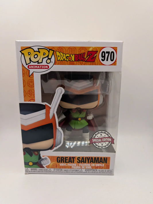Animation Funko Pop - Great Saiyaman - Dragon Ball Z - No. 970 - FRENLY BRICKS - Open 7 Days