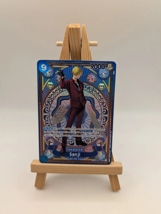 Sanji (SP) SEC A Fist of Divine Speed OP06-119 NM FRENLY BRICKS - Open 7 Days