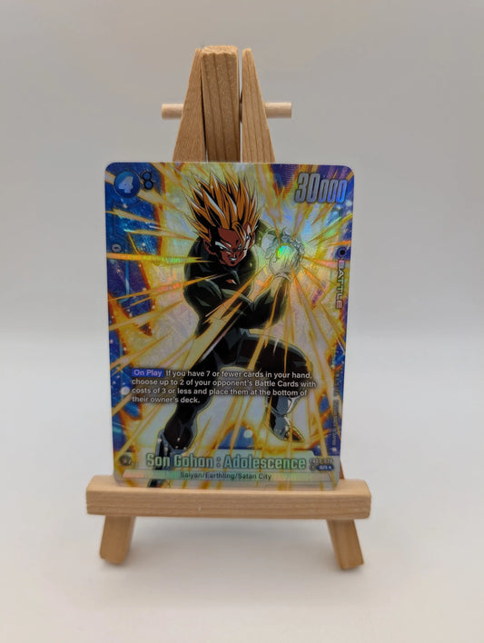 DBS Dragon Ball Fusion World FB03-039 Son Gohan SR ALT RARE Trading Card FRENLY BRICKS - Open 7 Days