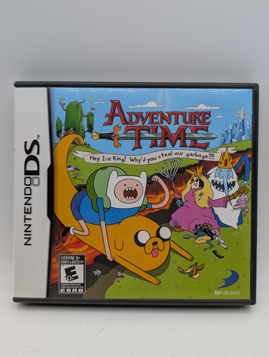 Adventure Time Hey Ice King! Nintendo DS Game Complete with Manual