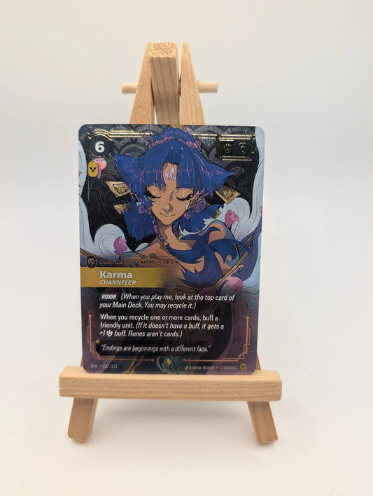 Karma - Channeler (Overnumbered) Spiritforged 237/221 NM FRENLY BRICKS - Open 7 Days