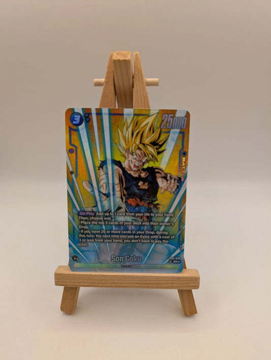 Son Goku FB05-030 SR* Alternate Art DBS Fusion World | Near Mint | FRENLY BRICKS - Open 7 Days