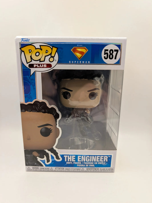 Superman (2025) - The Engineer Pop! Plus Vinyl Figure #587 FRENLY BRICKS - Open 7 Days