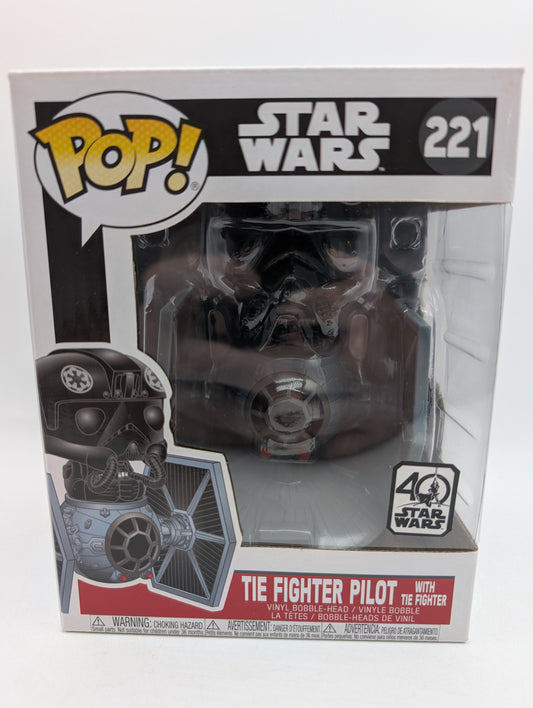 Funko POP! Star Wars Tie Fighter Pilot with Tie Fighter #221