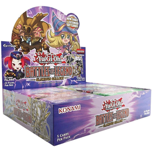 YuGiOh! Battles of Legend Glorious Gallery Booster Box FRENLY BRICKS - Open 7 Days