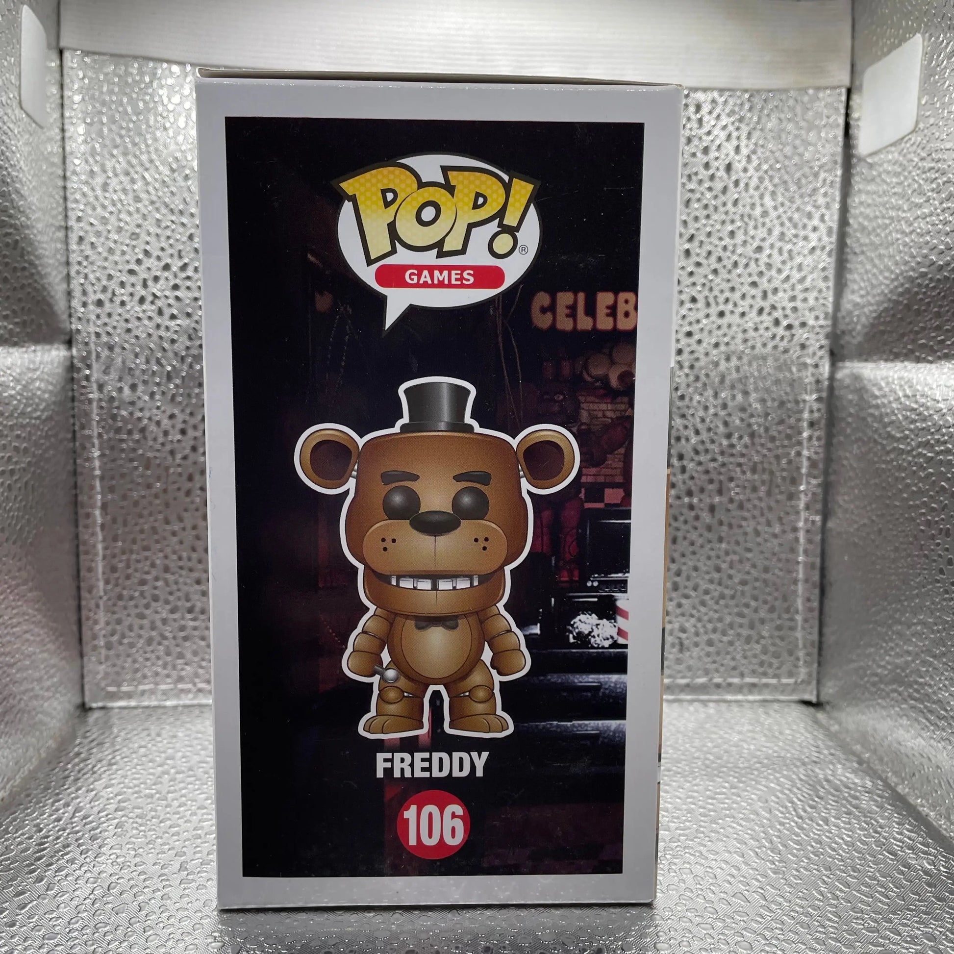 Funko Pop! Five Night’s At Freddy’s: Freddy Fazbear #106 Flocked FRENLY BRICKS - Open 7 Days