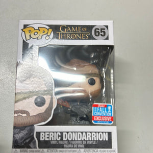 Pop Vinyl Game of Thrones 65 BericDondarrion FRENLY BRICKS - Open 7 Days