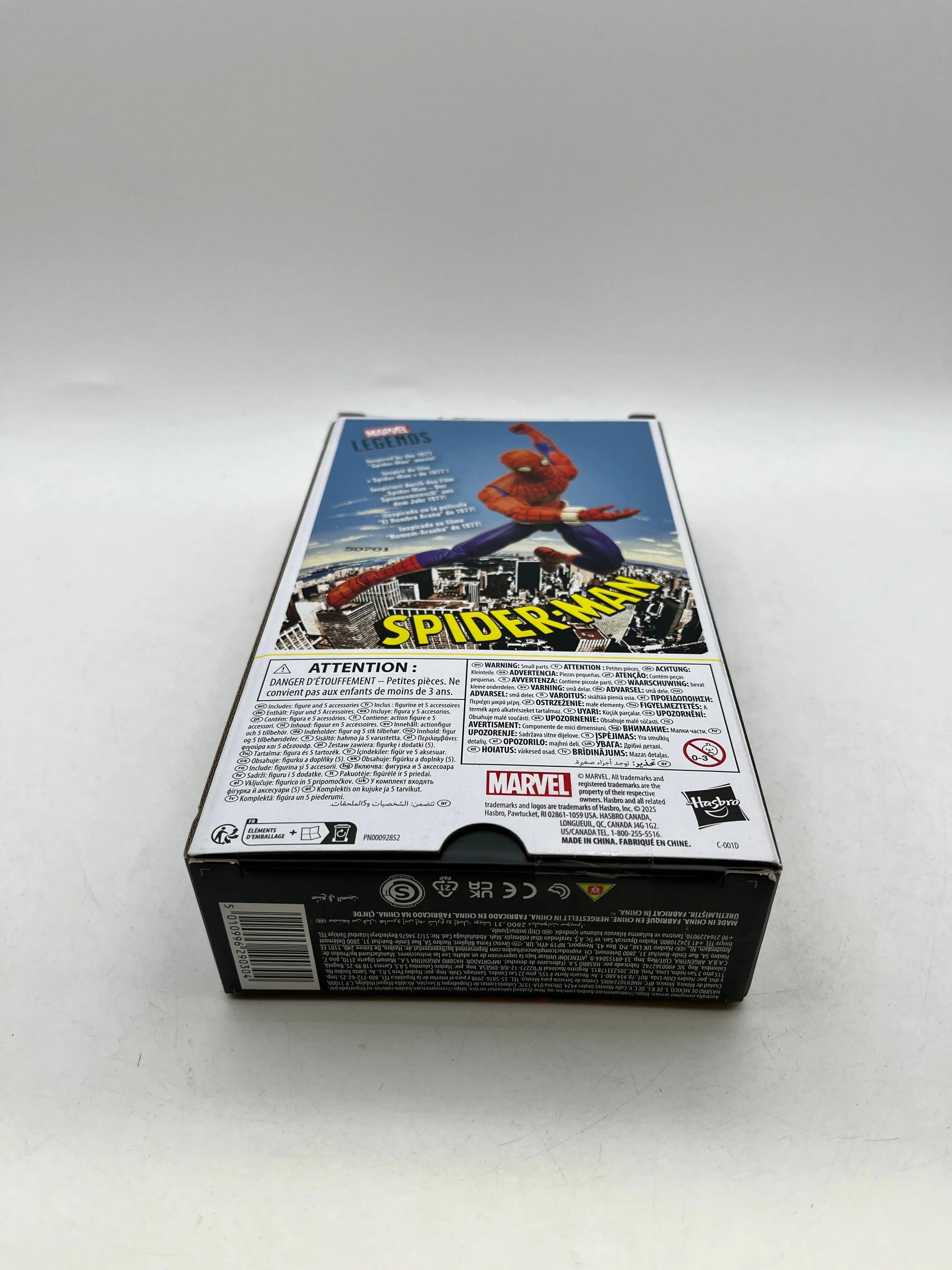 Marvel Legends Series Spider-Man 1977 Movie Version - Action Figure - Sealed FRENLY BRICKS - Open 7 Days