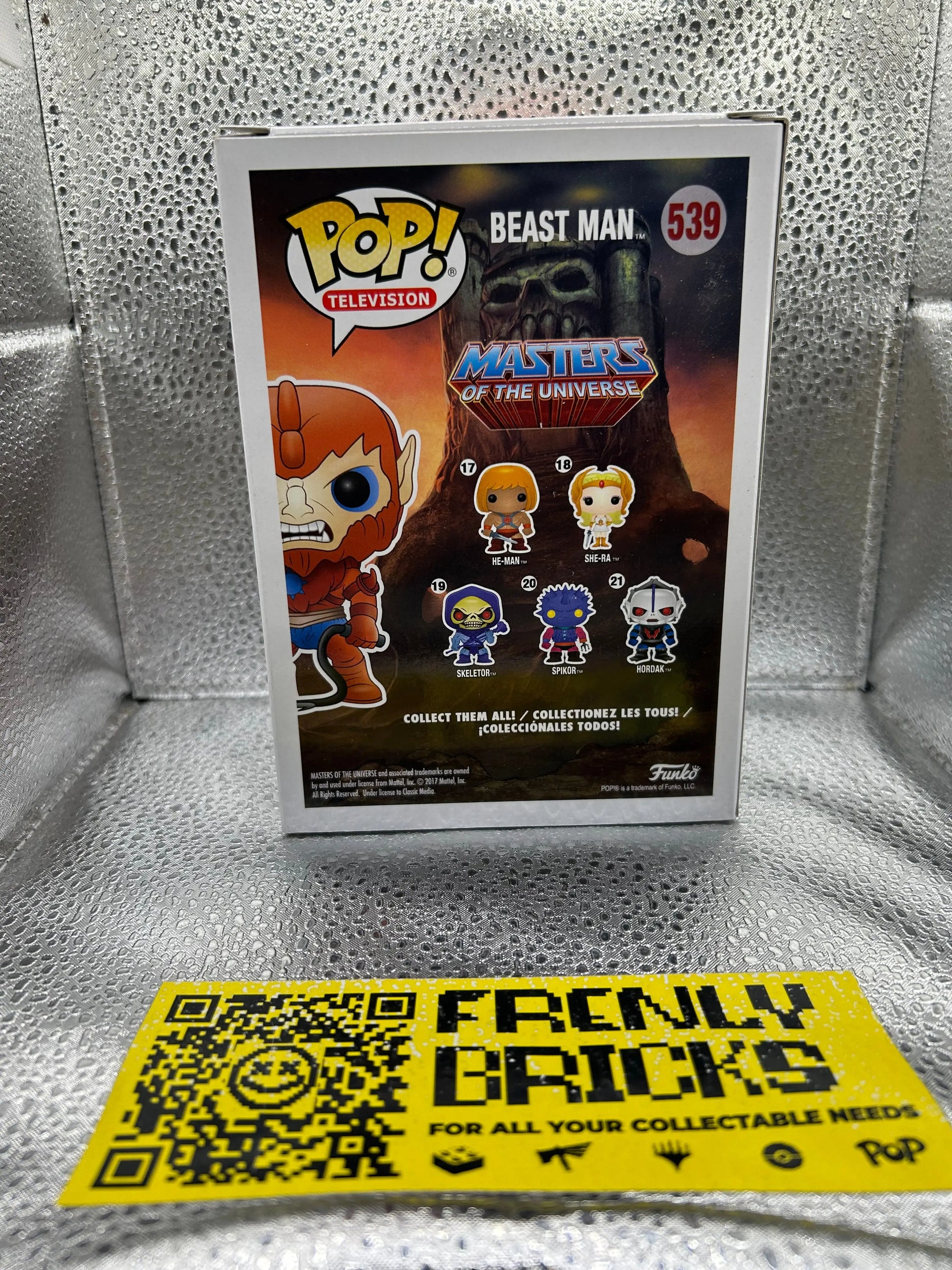 Pop Vinyl Motu #539 Beast Man FRENLY BRICKS - Open 7 Days