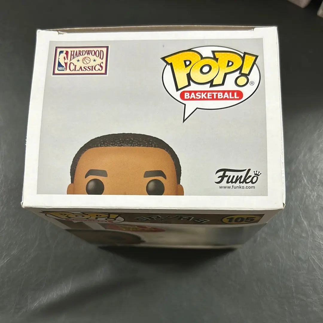 Pop Vinyl 105 Basketball George Gervin FRENLY BRICKS - Open 7 Days