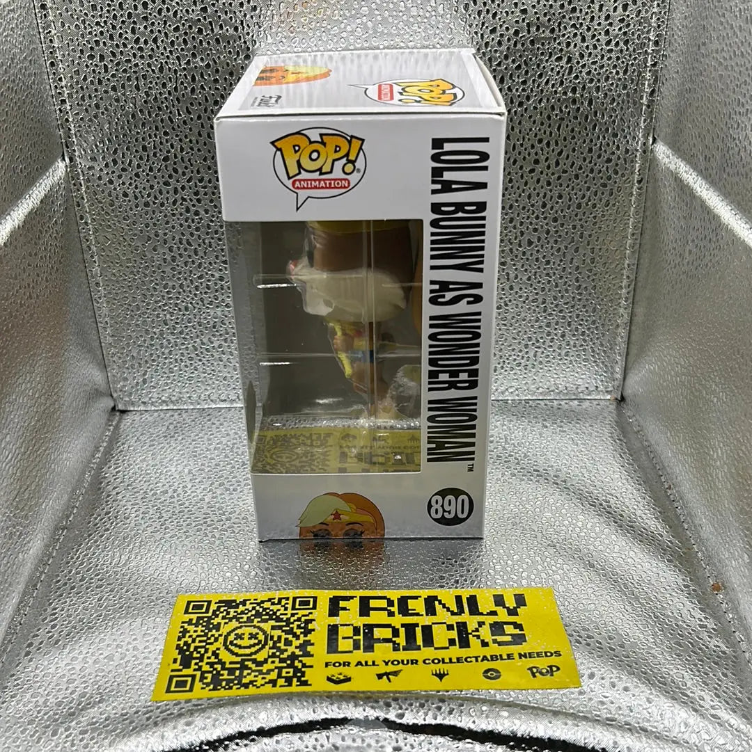 Pop Vinyl Dc Looney Tunes 890 Lola Bunny As Wonder Woman FRENLY BRICKS - Open 7 Days