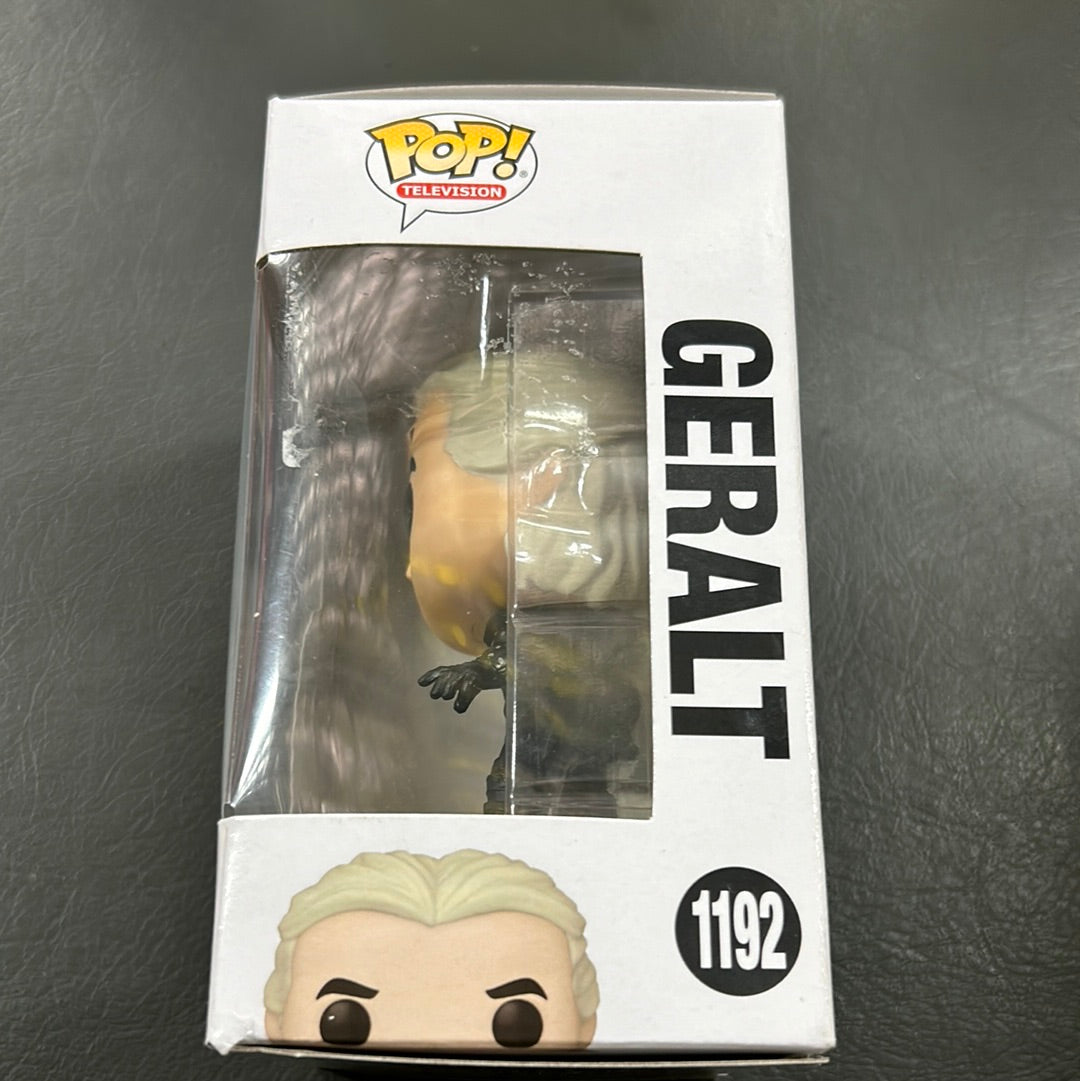 Pop vinyl 1192 The Witcher Geralt FRENLY BRICKS - Open 7 Days