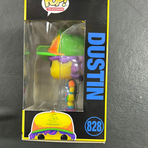 Funko POP Television #828 Stranger Things Dustin Black Light FRENLY BRICKS - Open 7 Days