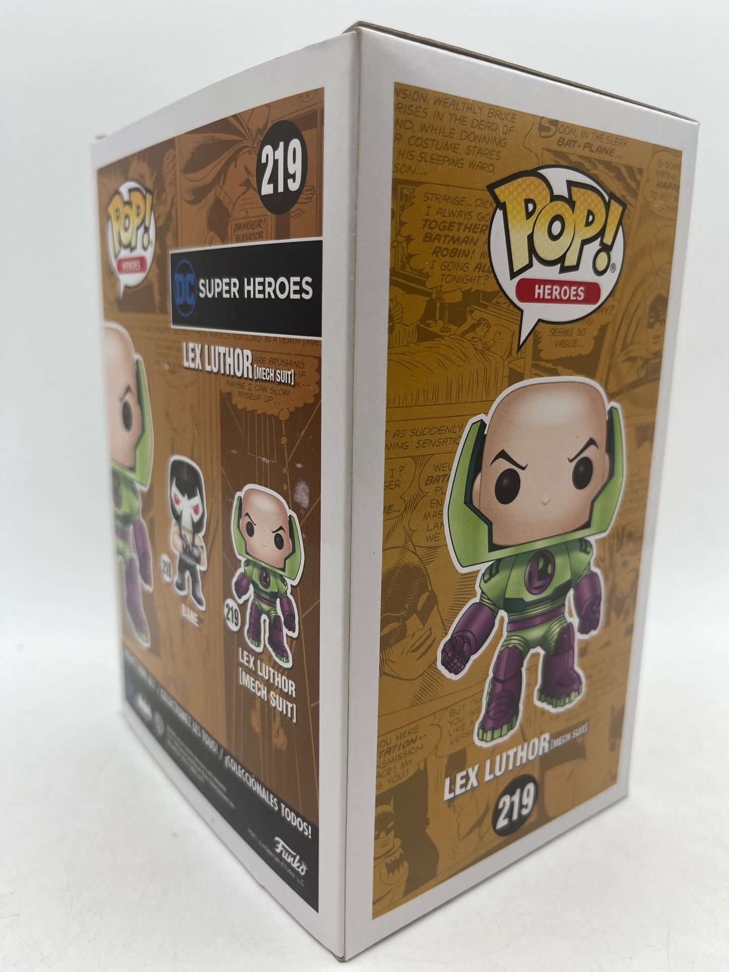Funko Pop! DC Heroes #219 Lex Luthor Mech Suit Legion Of Collectors Exclusive