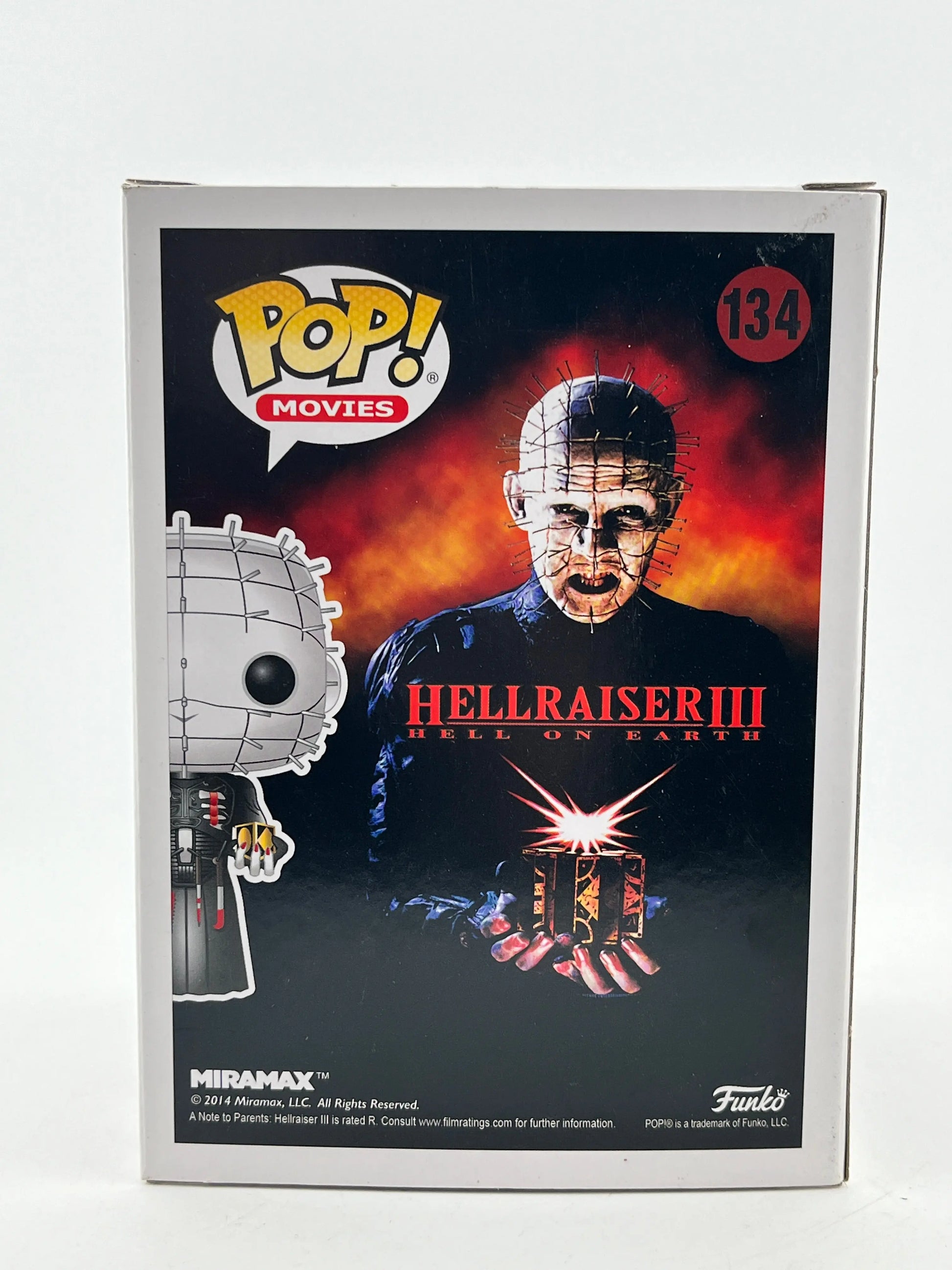 Funko POP! Movies Hell Raiders 3 - Pinhead #134 - Vinyl Collectable FRENLY BRICKS - Open 7 Days
