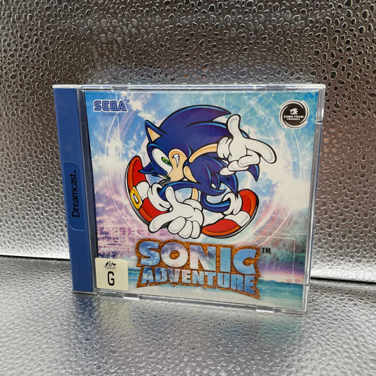 Sonic Adventure Sega Dreamcast Game CIB Complete VGC Tested & Working FRENLY BRICKS - Open 7 Days