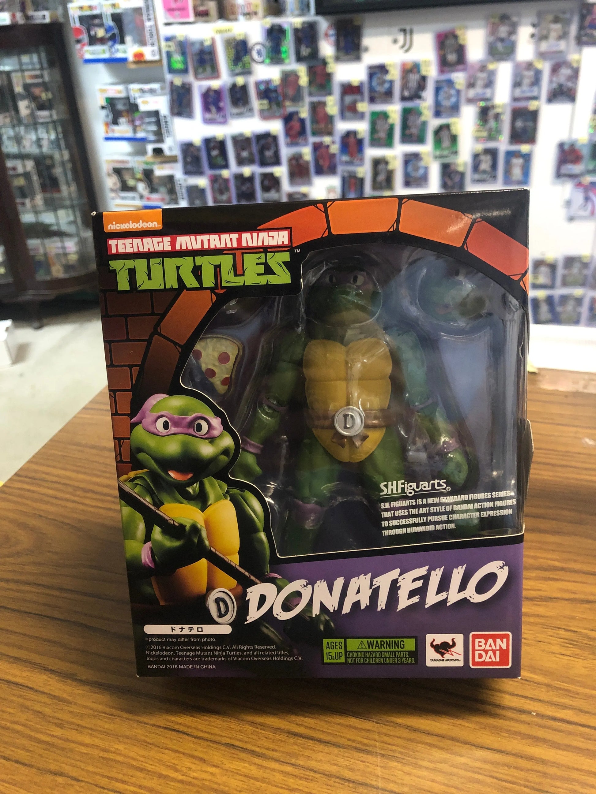 Bandai S.H. Figurats TMNT Donatello FRENLY BRICKS - Open 7 Days